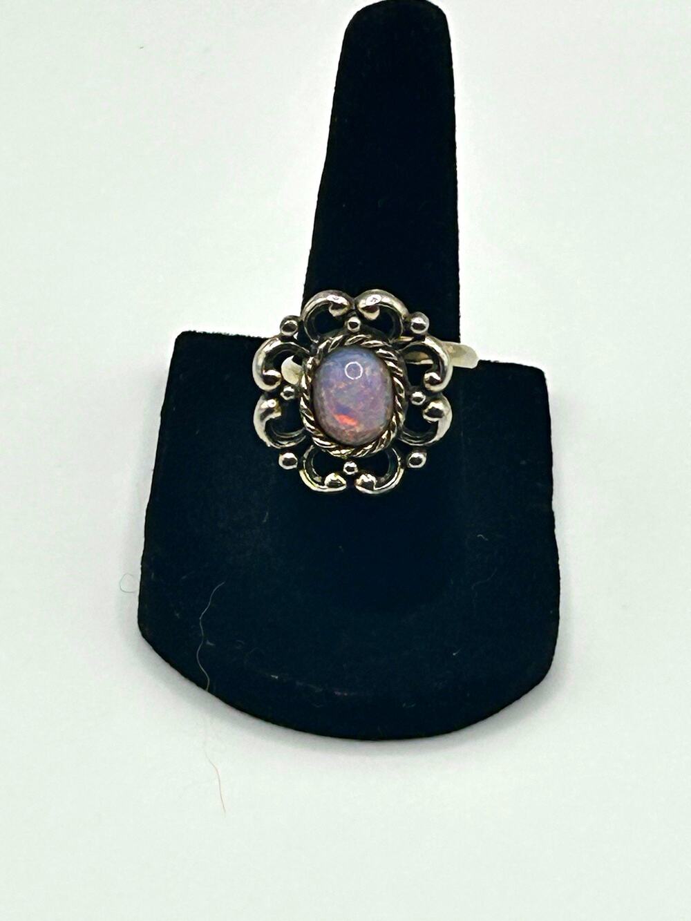 Vintage Sarah Coventry Adjustable Gold Flower Cocktail Ring